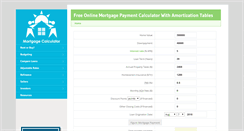 Desktop Screenshot of mortgagecalculator.biz
